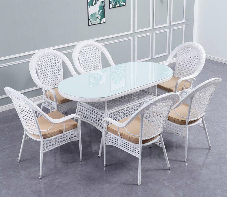 Dining Set 1 Classic Cane Dining Set