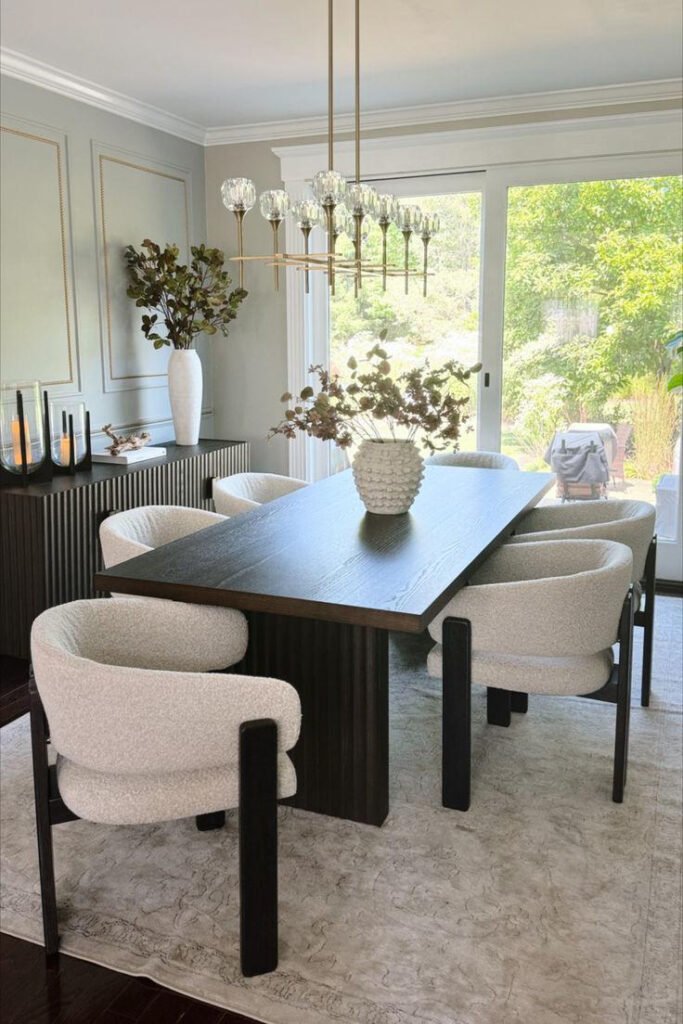 Dining Set 5 Designer Wooden Dining Set