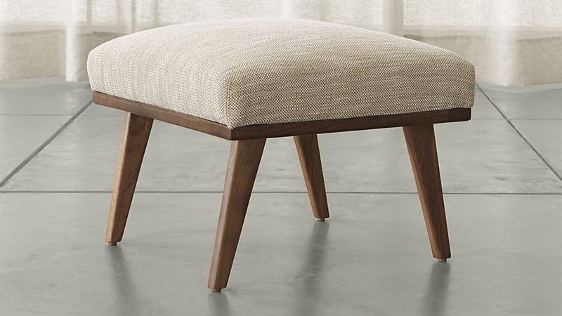 Ottoman and pouffe 4 Grey Tufted Ottoman