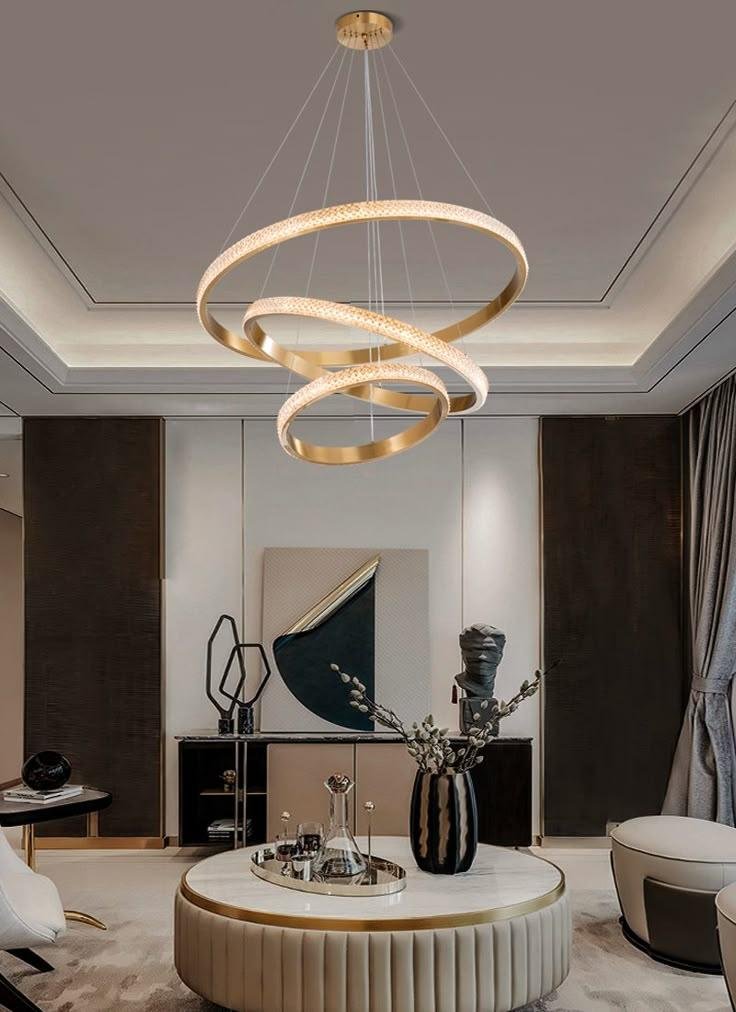 Luxury Ring LED Chandelier