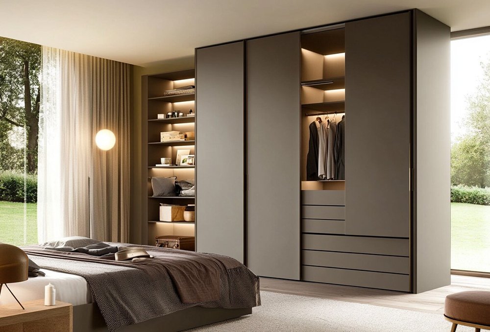 Modular Wardrobes Swing Sliding Walk in